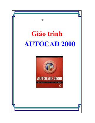 Giáo trình AUTOCAD 2000