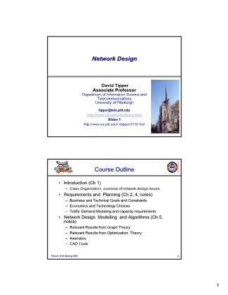 Network Design - Chapter 1: Introduction - University of Pittsburgh