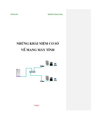 Những khái niệm cơ sở về Mạng máy tính - Nguyễn Hoàng Cương