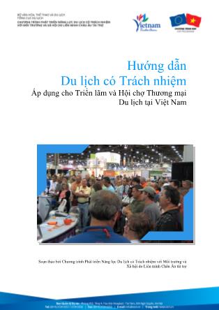 Hướng dẫn du lịch có trách nhiệm - Áp dụng cho triển lãm và Hội chợ Thương mại Du lịch tại Việt Nam