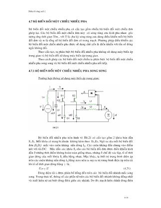 Giáo trình Điện tử công suất 1 - Chương 4: Bộ biến đổi điện áp một chiều (Phần 3)