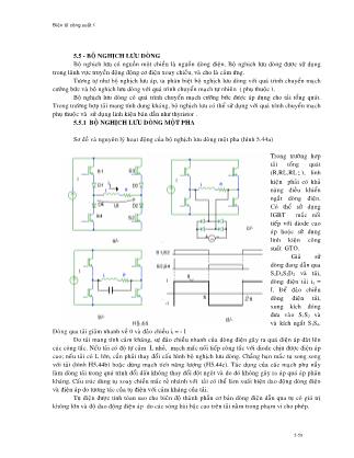 Giáo trình Điện tử công suất 1 - Chương 5: Bộ nghịch lưu và bộ biến tần (Phần 7)
