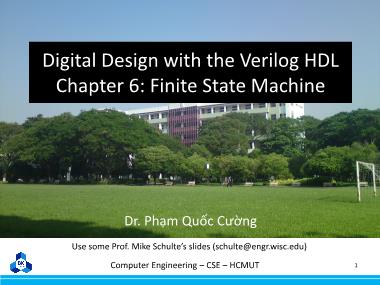 Digital Design with the Verilog HDL - Chapter 6: Finite State Machine