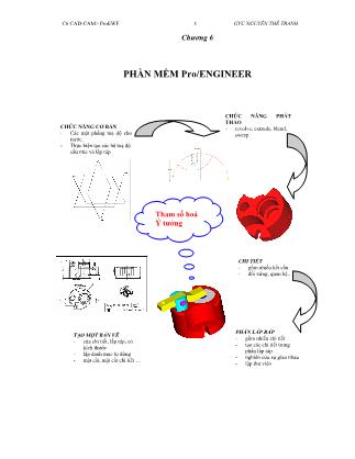 Giáo trình CAD/CAM - Chương 6: Phần mềm Pro/ENGINEER - Nguyễn Thế Tranh