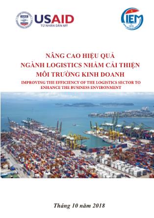 Nâng cao hiệu quả ngành logistics nhằm cải thiện môi trường kinh doanh