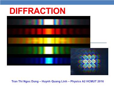 Diffraction - Tran Thi Ngoc Dung