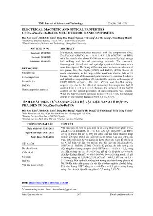 ELECTRICAL, MAGNETIC AND OPTICAL PROPERTIES OF Ni₀.₆Zn₀.₄Fe₂O₄-BaTiO₃ MULTIFERROIC NANOCOMPOSITES