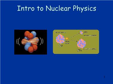 Intro to Nuclear Physics - Huynh Quang Linh