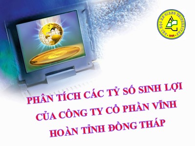 Phân tích các tỷ số sinh lợi của công ty cổ phần Vĩnh Hoàn tỉnh Đồng Tháp