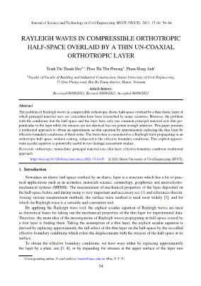 Rayleigh waves in compressible orthotropic half-space overlaid by a thin un-coaxial orthotropic layer