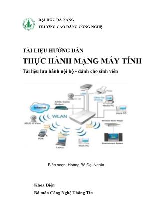 Tài liệu hướng dẫn thực hành mạng máy tính - Hoàng Bá Đại Nghĩa