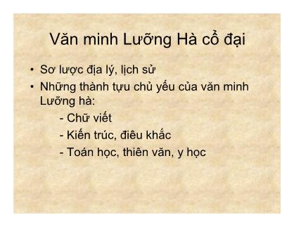 Văn minh Lưỡng Hà cổ đại