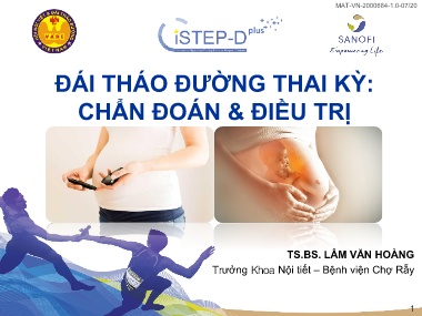 Bài giảng Đái tháo đường thai kỳ: Chẩn đoán và điều trị