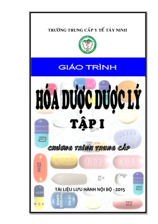 Giáo trình Hóa dược dược lý (Phần 1)