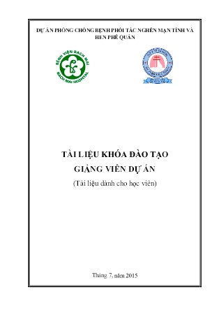 Tài liệu Khóa đào tạo giảng viên dự án